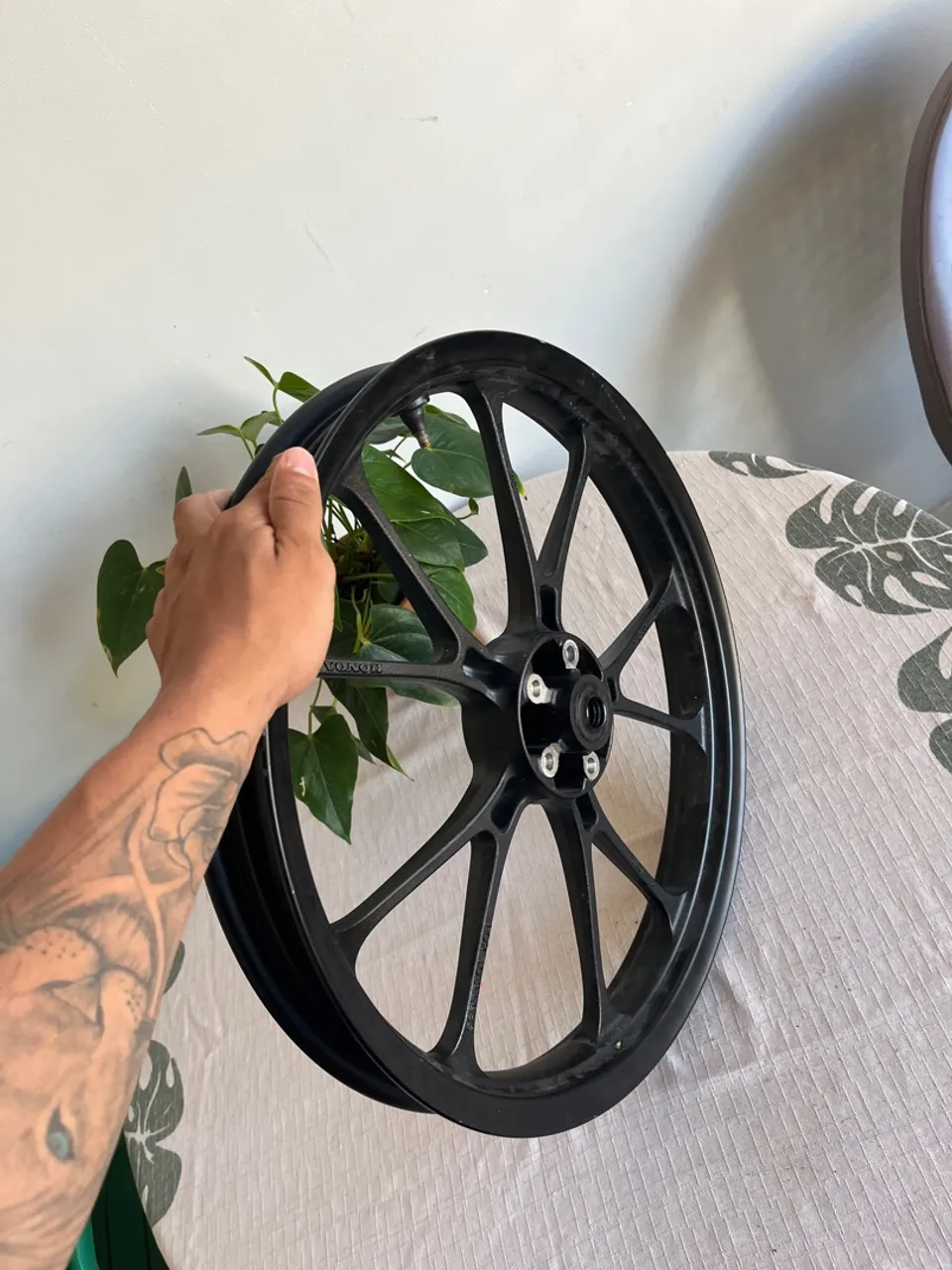 Roda de moto esportiva Honda