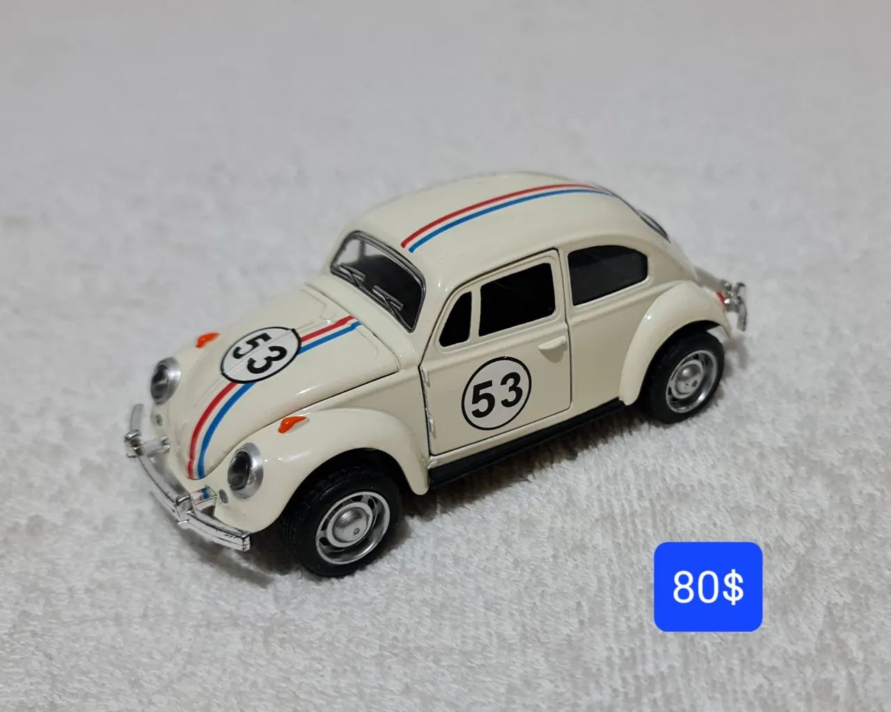 Carrinho miniatura Fusca 53