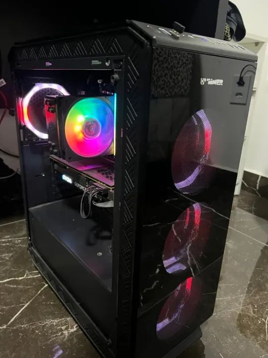 PC Gamer - Ryzen 5 5600x + RTX 3070 + 16gb ram + Monitor ultrawide 29 pol- Impecáveeel