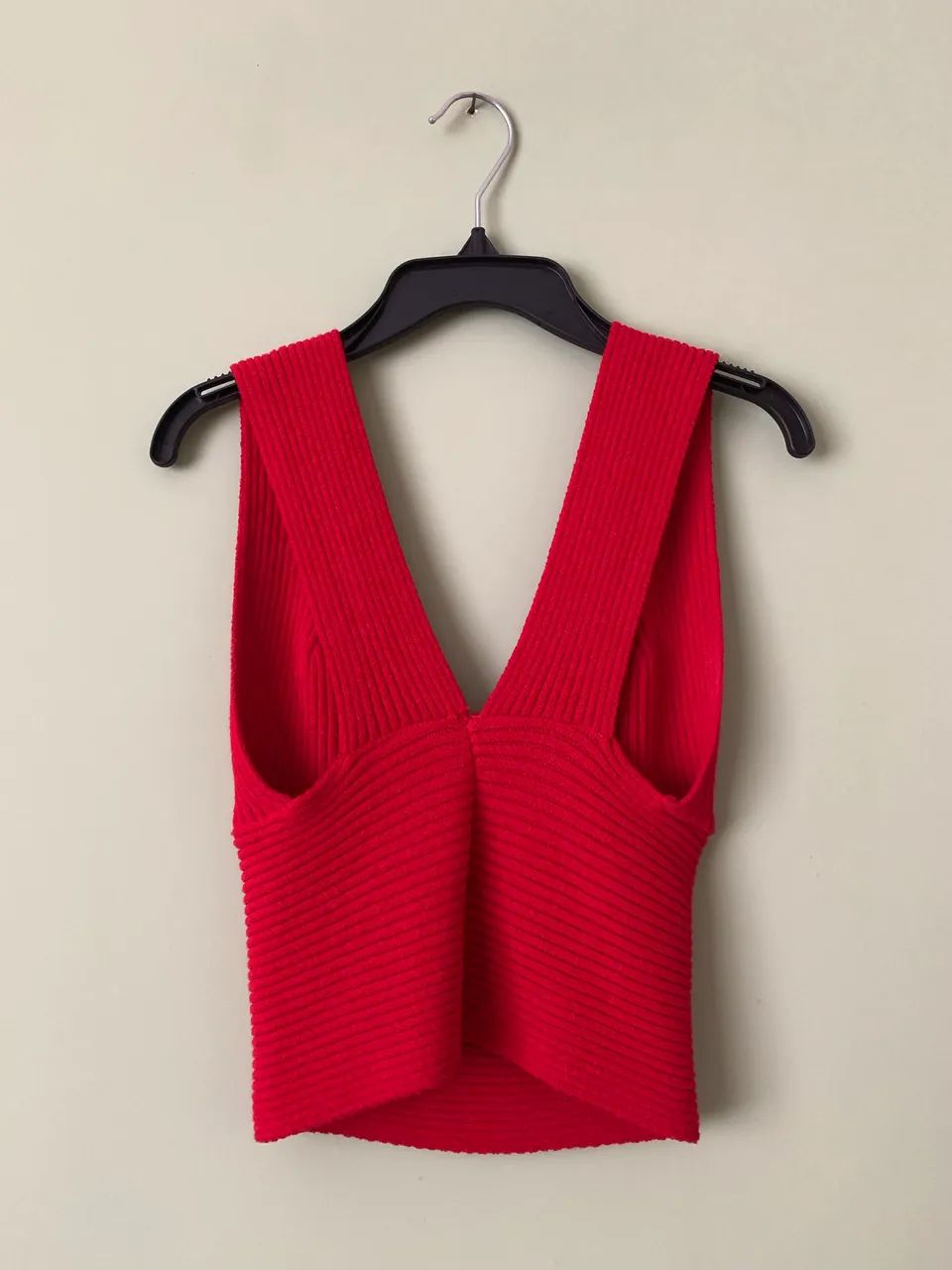 Top Babylook Tricot Vermelho - Foto 4
