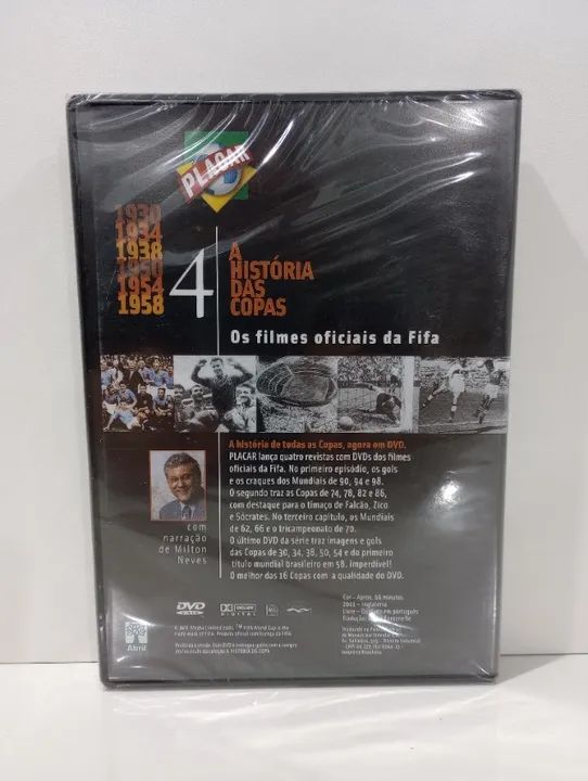 DVD A História das Copas 4 - Lacrado - Foto 2