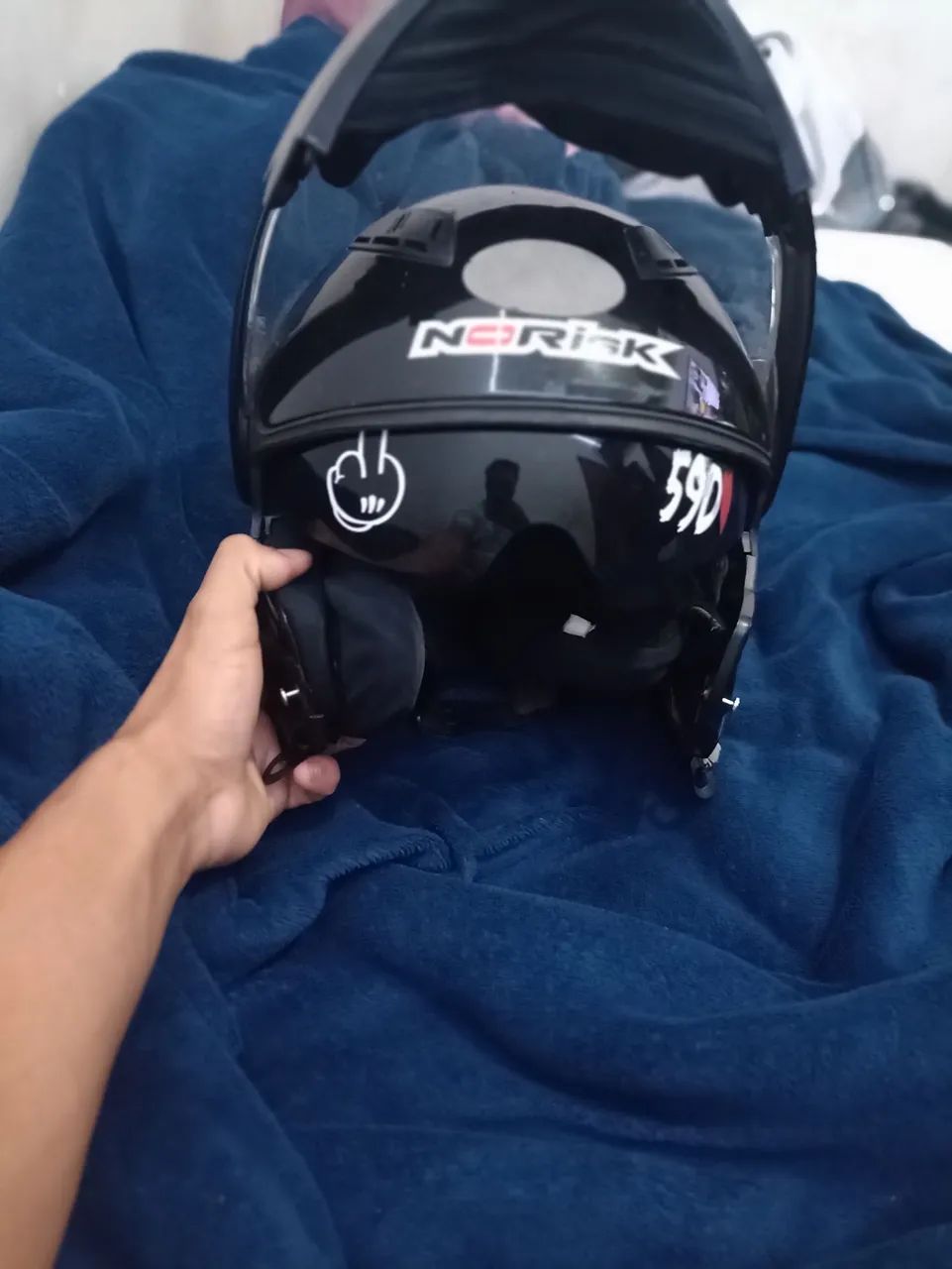 CAPACETE ROBOCOP NORISK