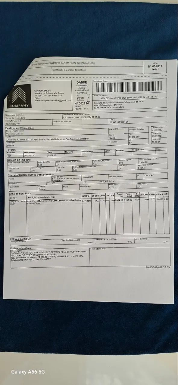 Fone de ouvido Sony Wh-1000xm5, pouquíssimo usado  - Foto 4