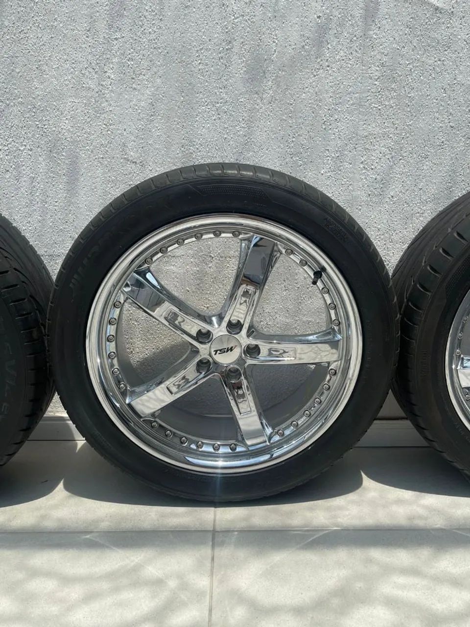 Rodas aro 20 TSW Cromadas - Foto 4