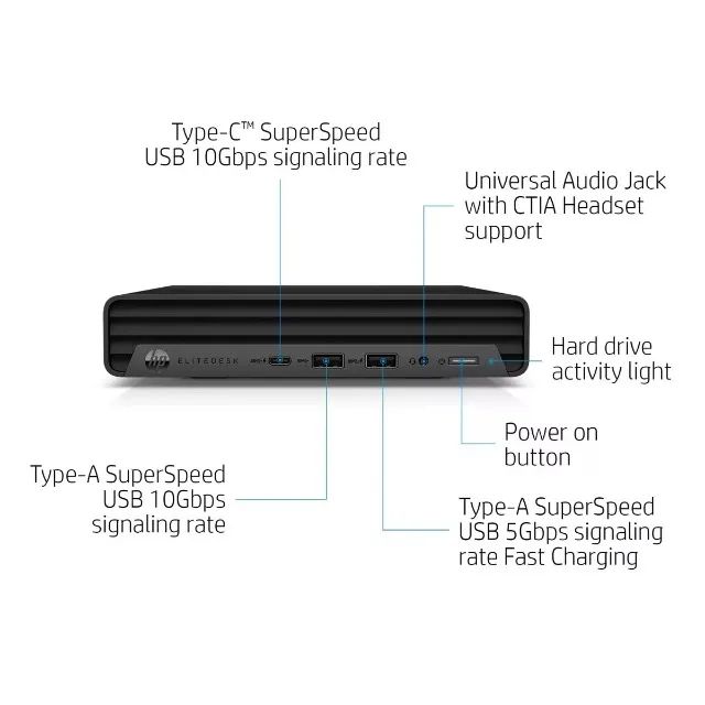 HP ProDesk 405 G6 Mini | AMD Ryzen 5 PRO | 8Gb DDR4 | SSD M.2