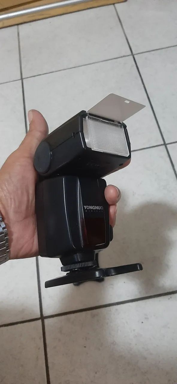 Flash Yongnuo speedlite digital yn467-2 Nikon D3200, 