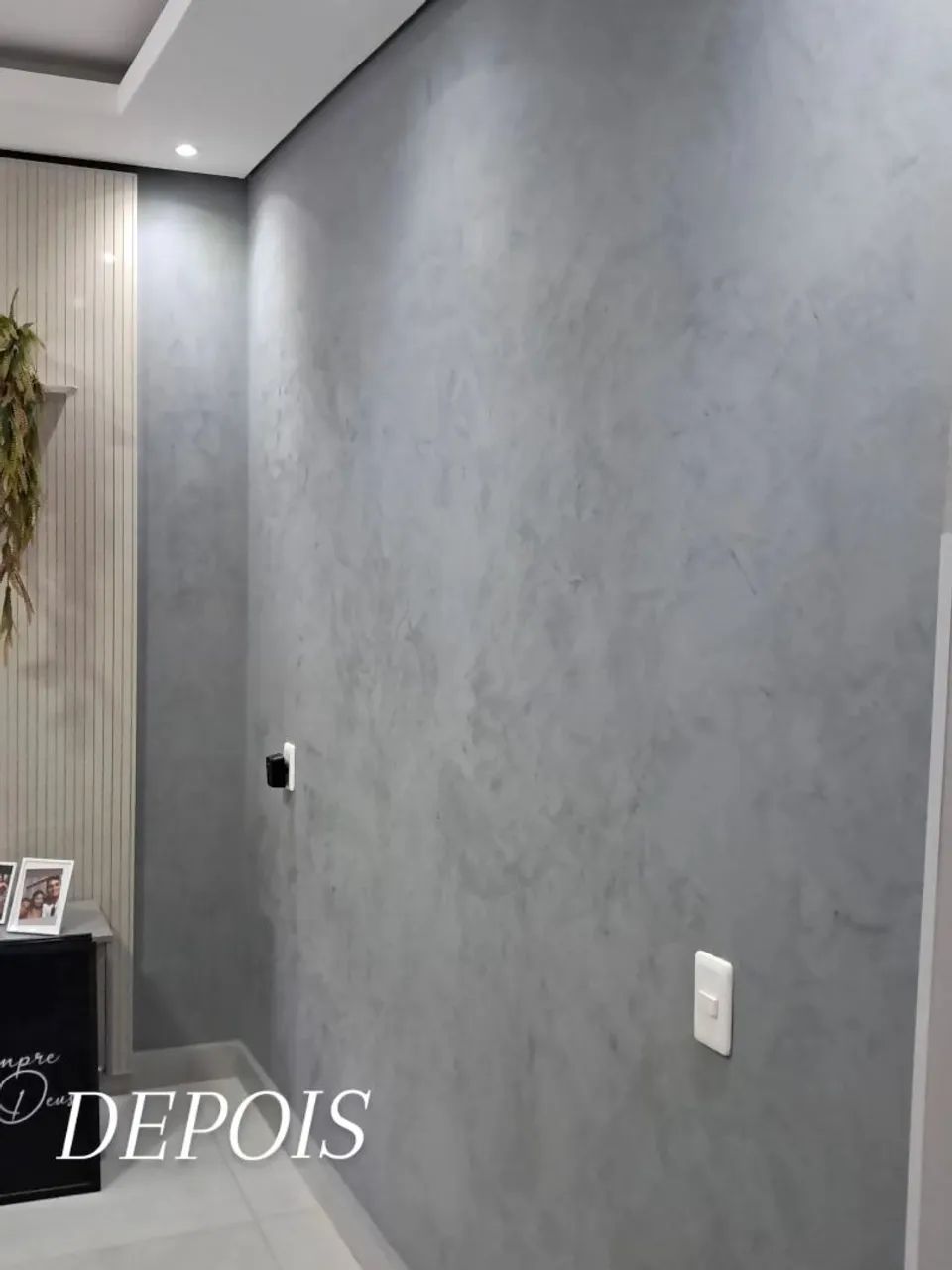 PINTOR PROFISSIONAL (EFEITO CIMENTO QUEIMADO) - Foto 4