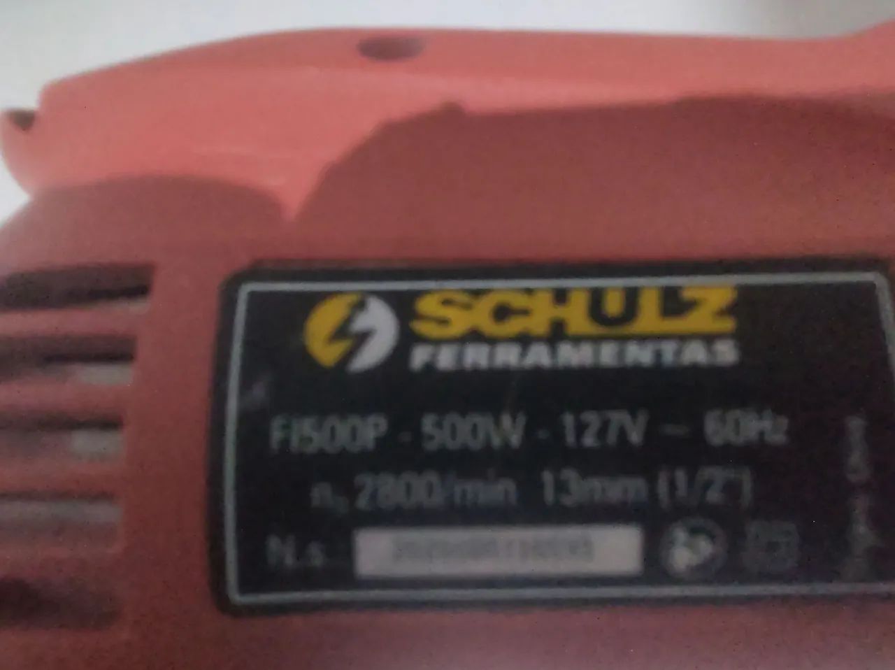Furadeira Schulz 13mm 500W 127V - Foto 2