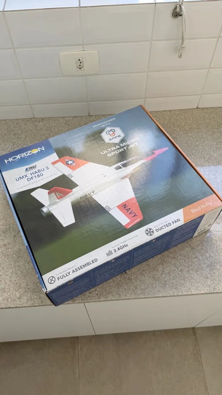  E Flite UMX Habu DF180 Micro Jet Horizon Hobby aeromodelo - Foto 5
