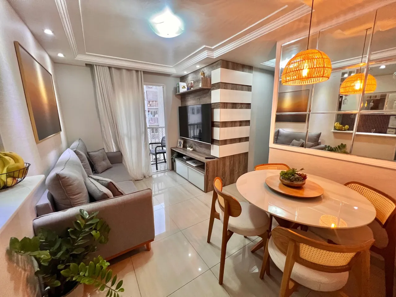 Apartamento no condomínio Bons Ventos
