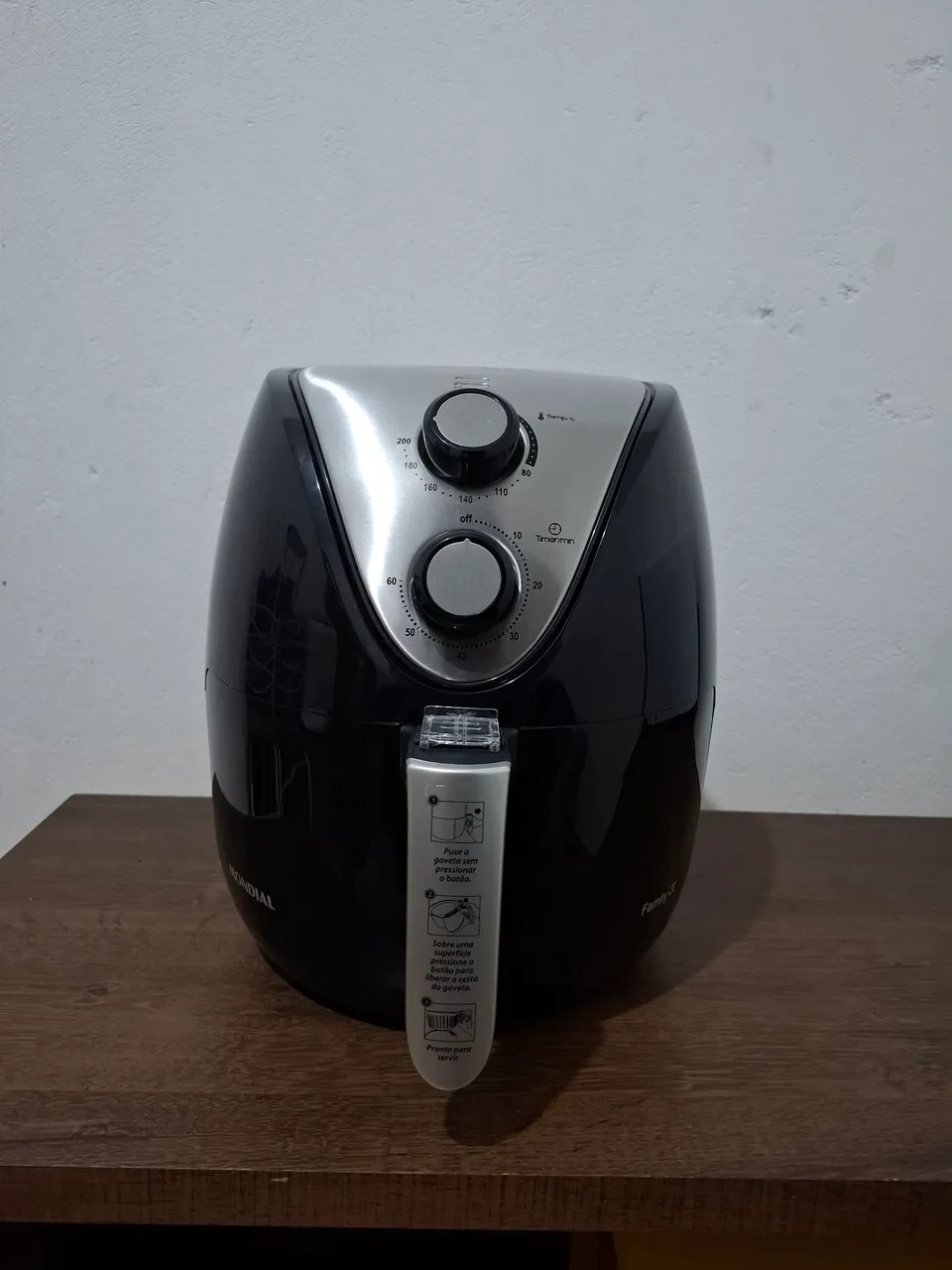 Fritadeira Elétrica Mondial Family Inox - 3L