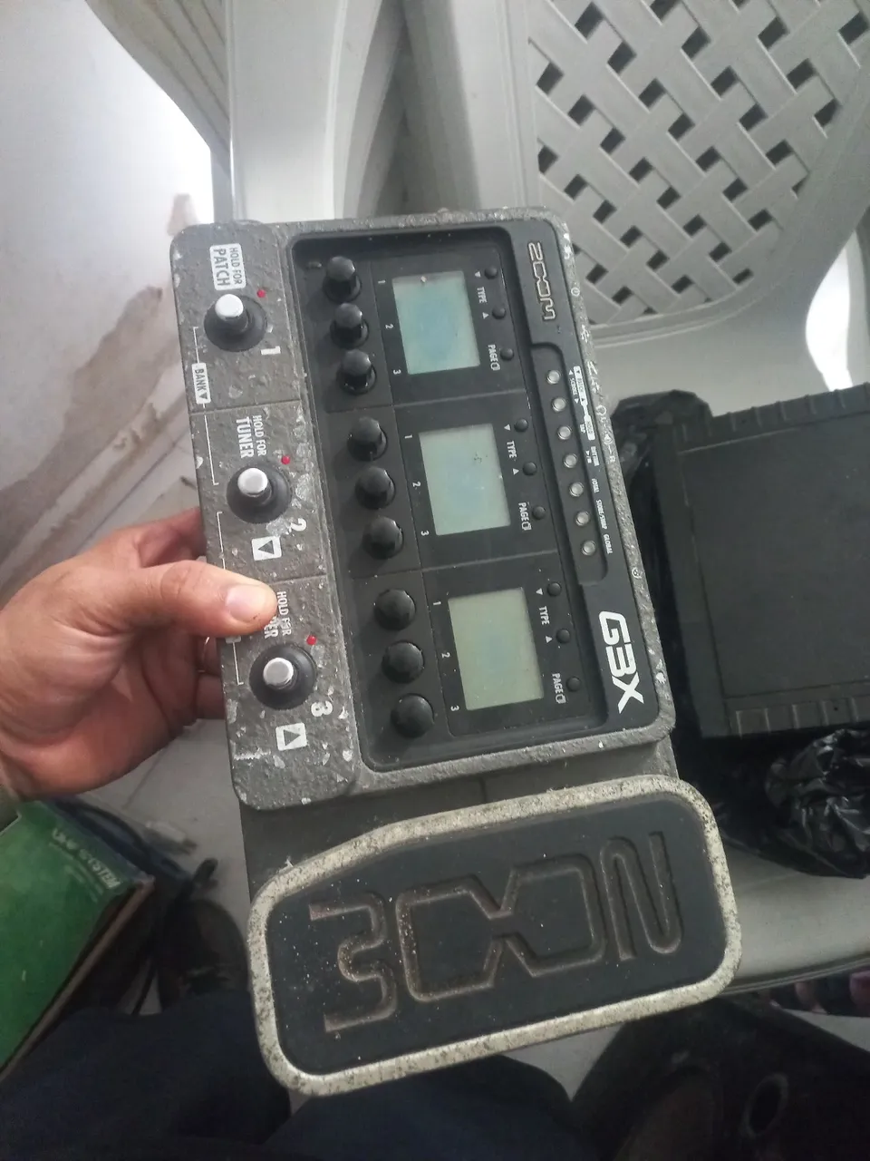 Pedaleira Zoom G3X - Multiefeitos para Guitarra