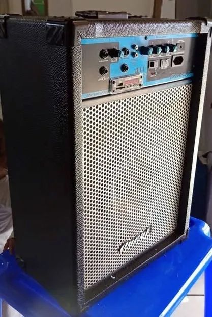 Caixa de Som (Violão, Guitarra, Baixo, Teclado Microfone) Com Multimídia! - Foto 3