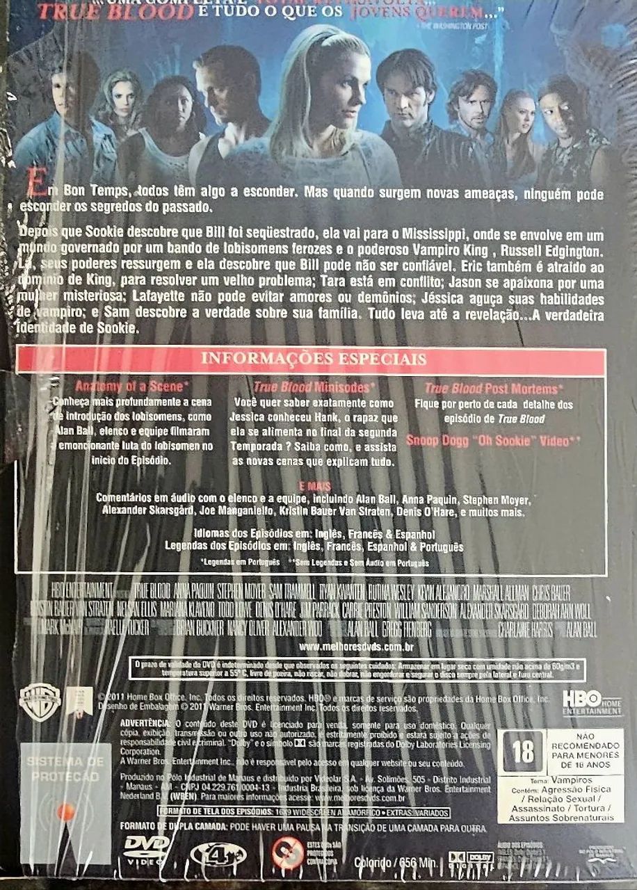 True Blood - 3ª Temporada Completa - 5 Discos - Box - Foto 2