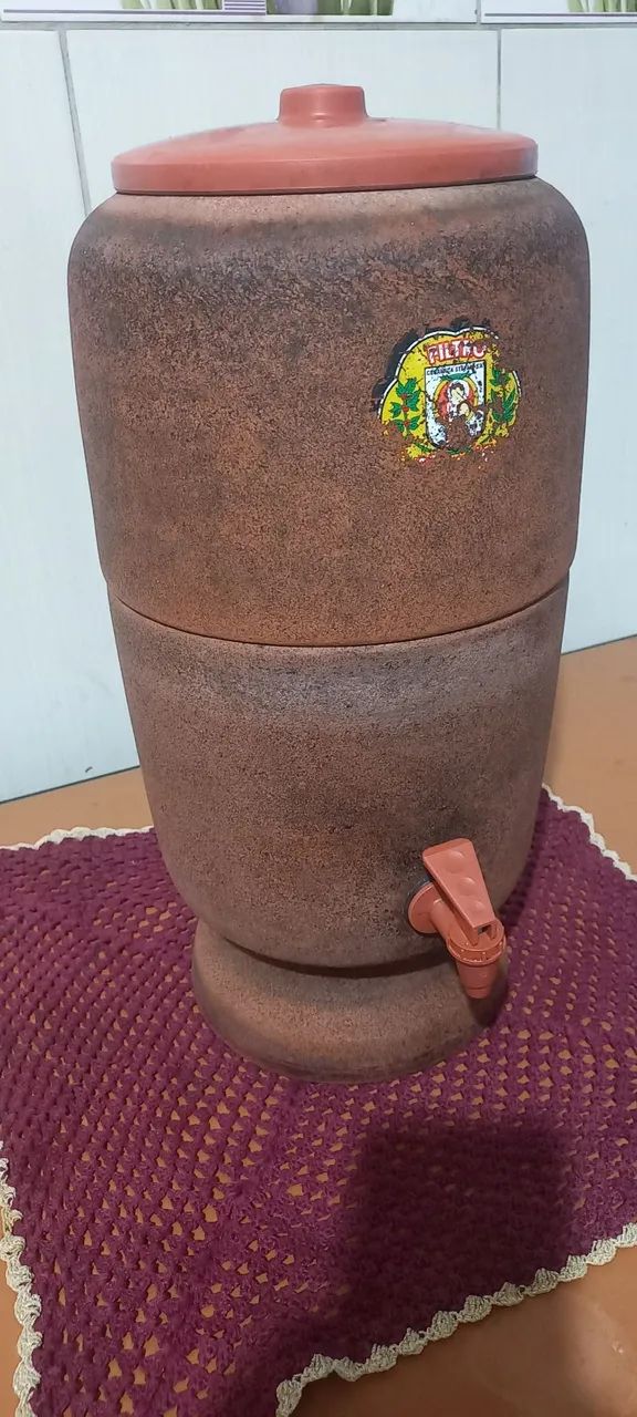 Filtro de Barro Cerâmica Stéfani original Rústico 64573572744833121