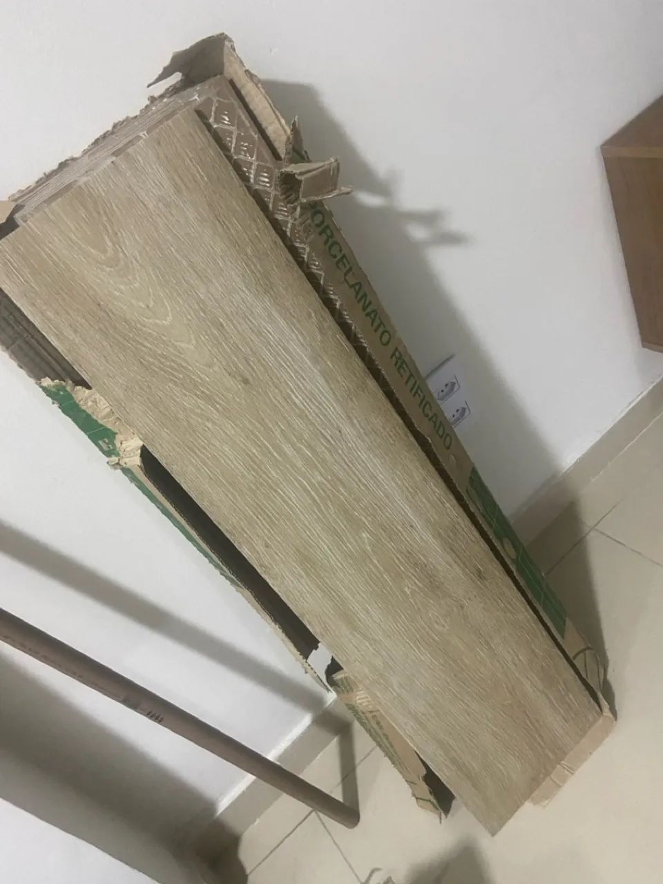 Porcelanato amadeirado