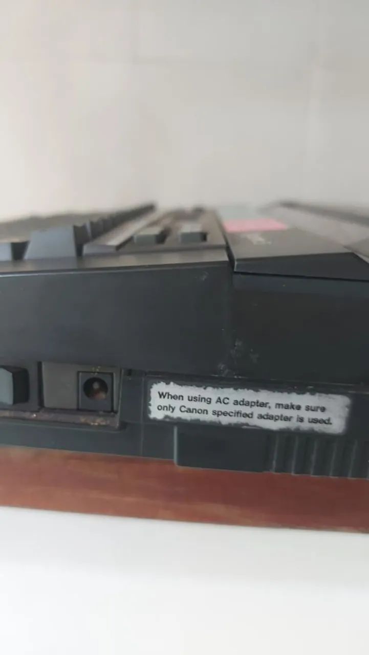 Maquina de escrever elétrica Canon64606987314178121