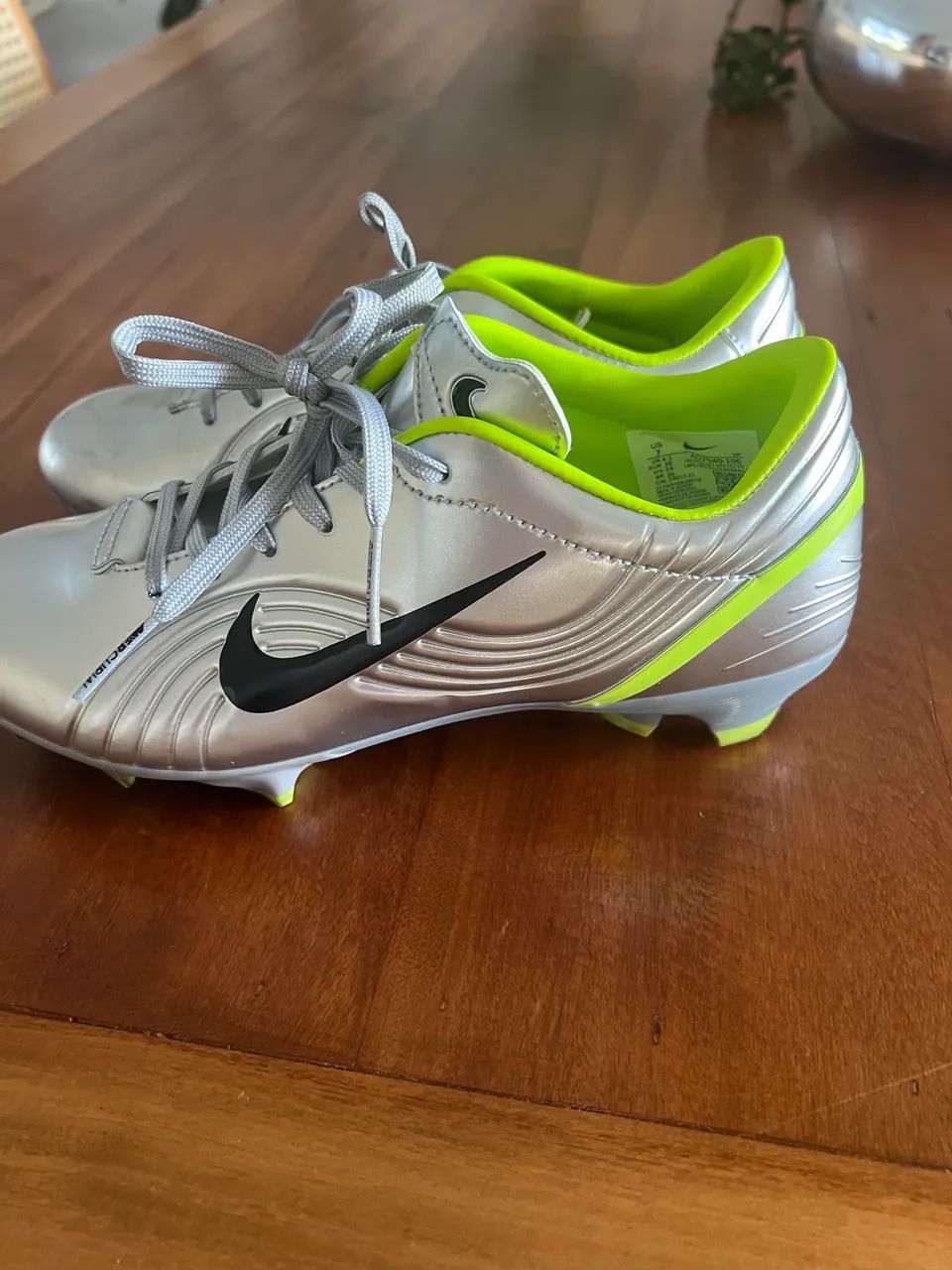 Chuteira campo Nike air zoom mercurial vapor XV elite FG n. 35 ORIGINAL NOVA  - Foto 4