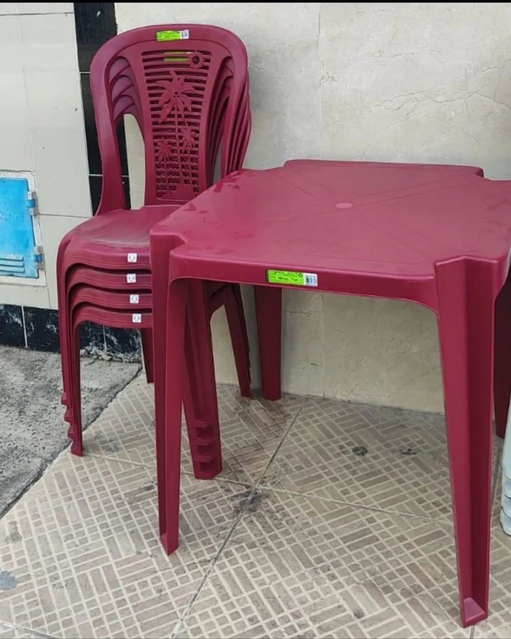 Conjunto de mesa de plástico  - Foto 2