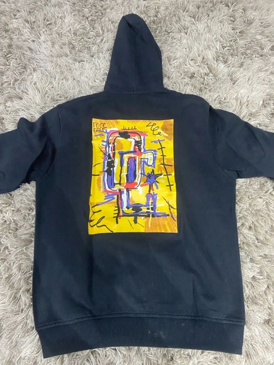 Clearance Moletom Moletom Overcome Amarelo Moletom Canguru