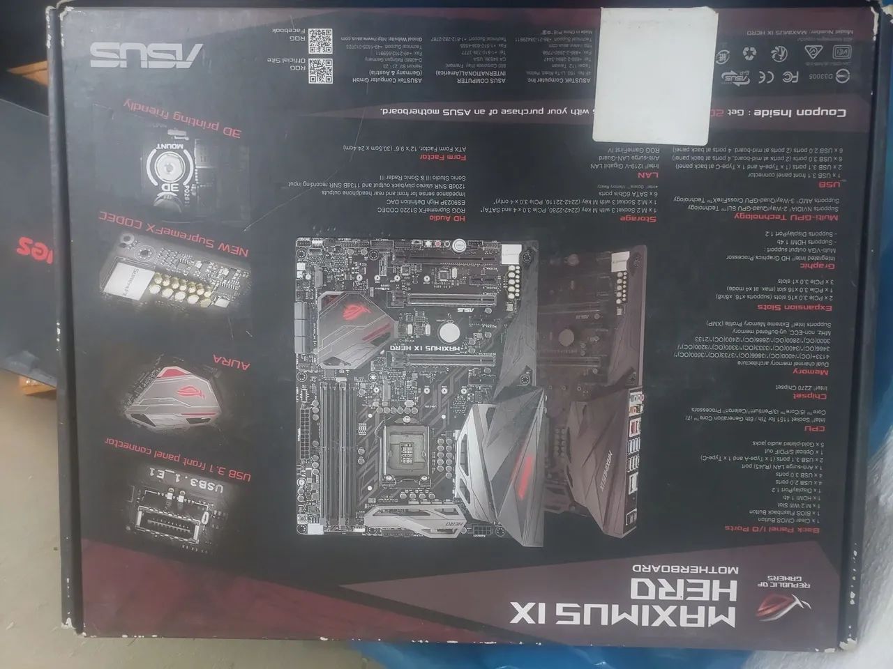 Placa de Vídeo ASUS ROG Maximus IX Hero - Foto 3