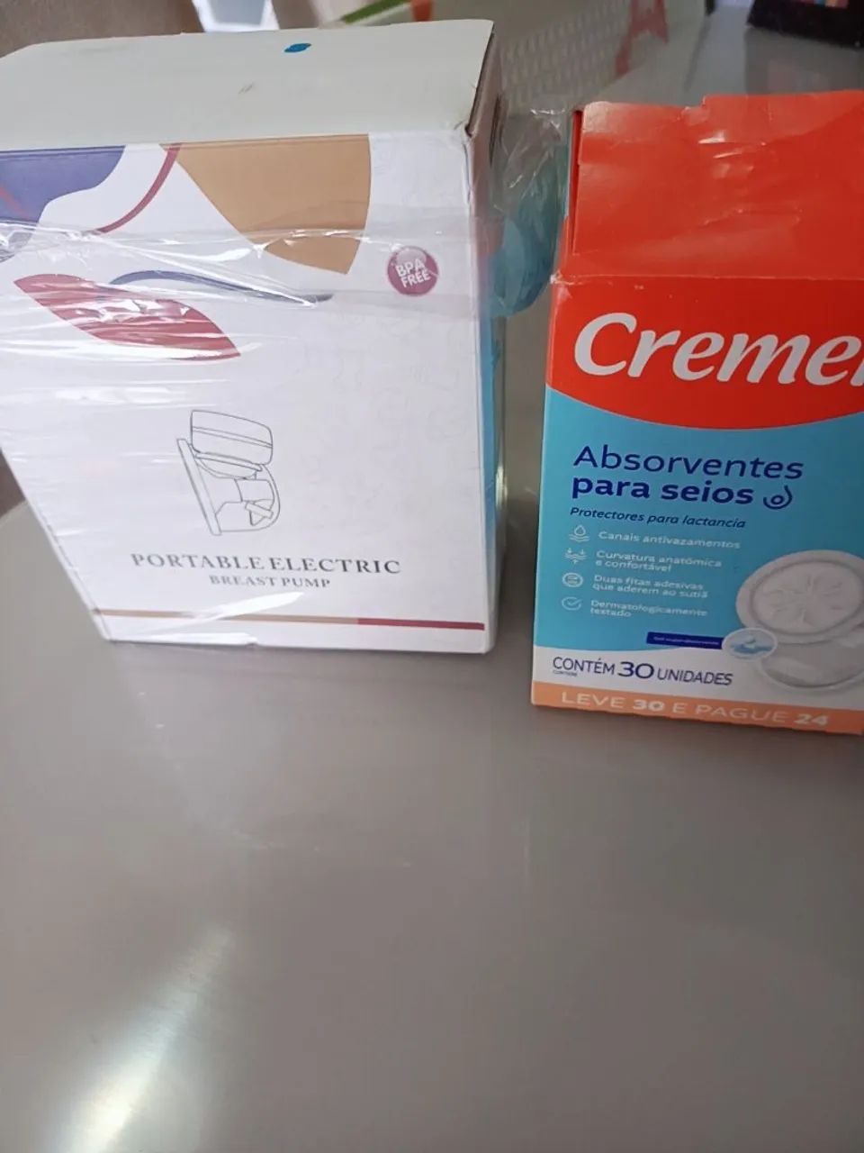 Bomba elétrica para extrair leite materno 