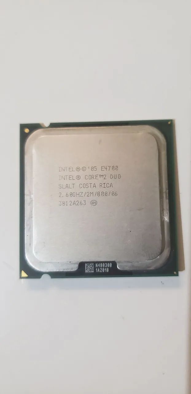 Intel core 2 duo 2.60ghz perfeito