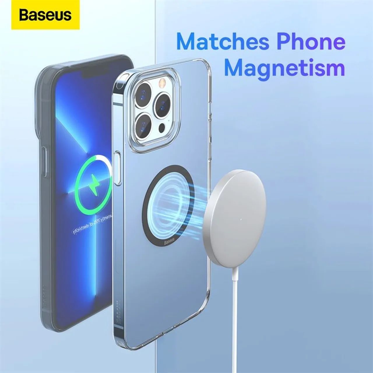 Anel Magnético Baseus Ultra Fino para Celular - Foto 4