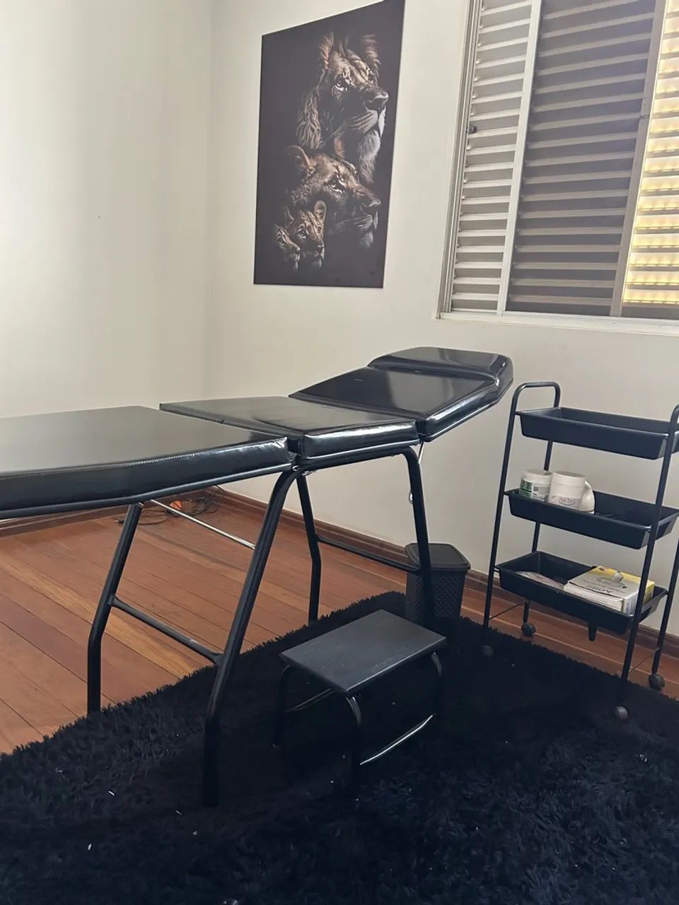 Móveis  procedimento estética - Preto -