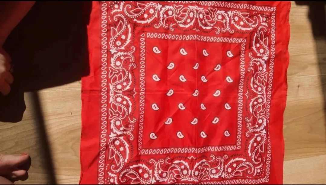Bandana vermelha  - Foto 2