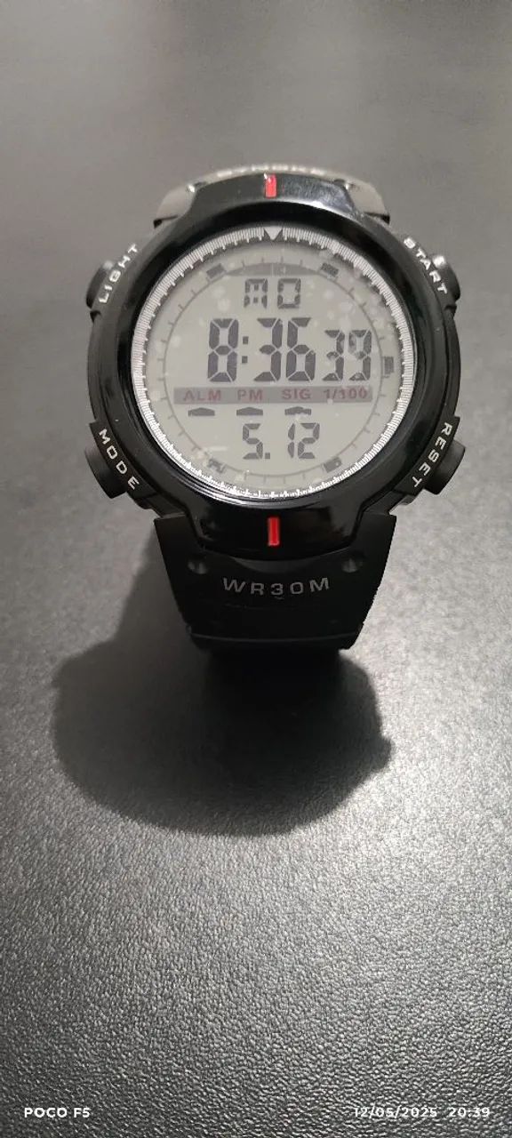 Relógio Digital Masculino Esportivo Synoke a prova d água  - Foto 2