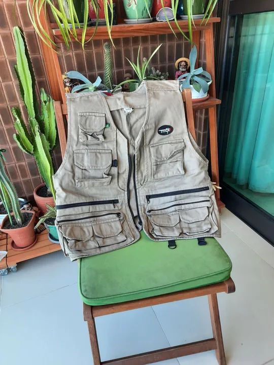 Colete MTK original- Tamanho G (Fotógrafo, Pescaria, Biólogo) 