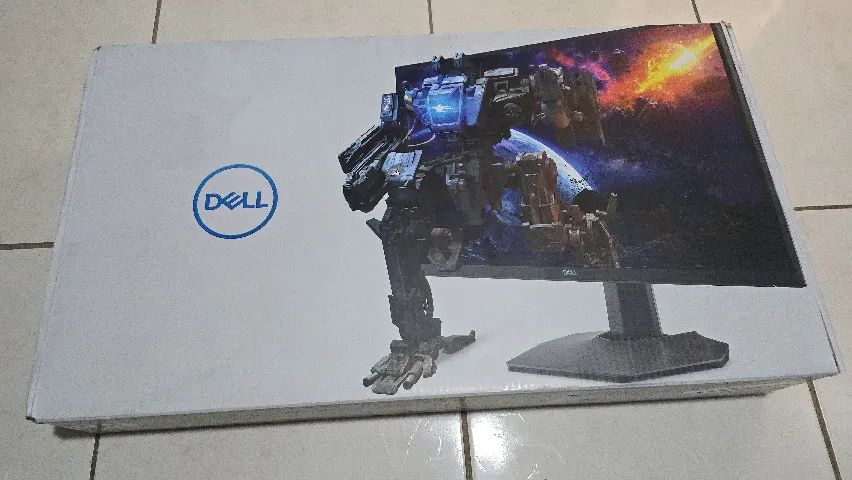 Monitor Dell S2721DGF com LCD trincado (DEFEITO, retirada de peças) - Foto 5