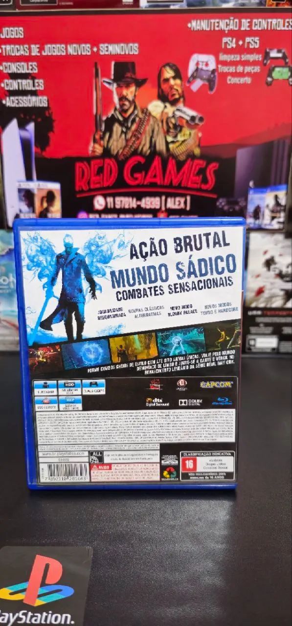 Jogo Devil May Cry Definitive Edition PS4 - Foto 2