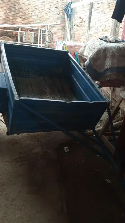 Carroçinha azul - Foto 2