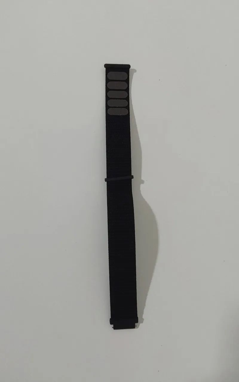 Pulseira de Nylon 18mm Preta - Foto 4