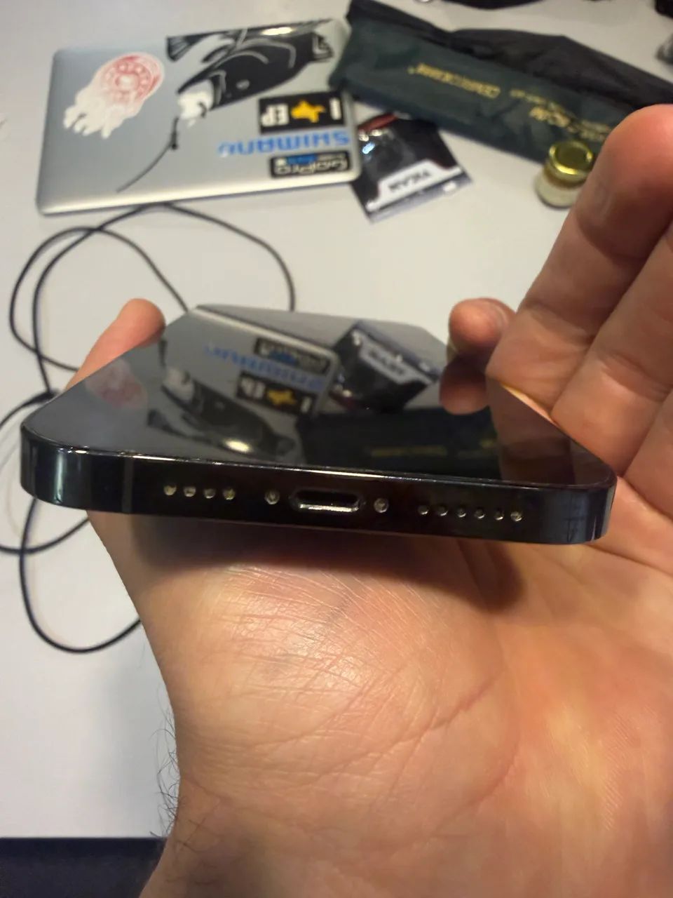 iPhone 13 Pro Max 128GB Grafite - Impecável + Acessórios - Foto 3