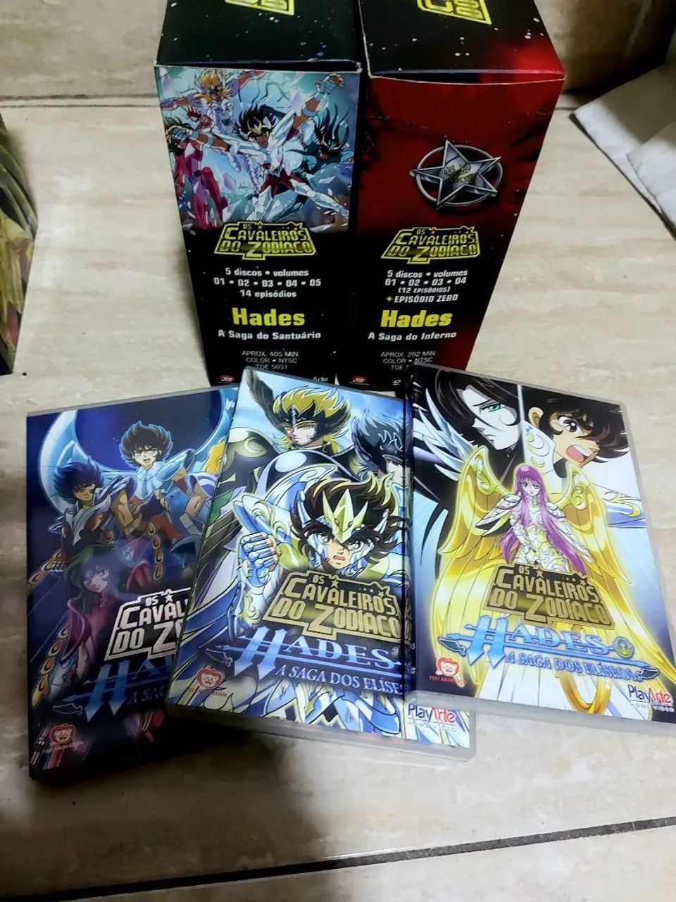 Coleção Dvd'S Cavaleiros do Zodíaco  - Foto 5