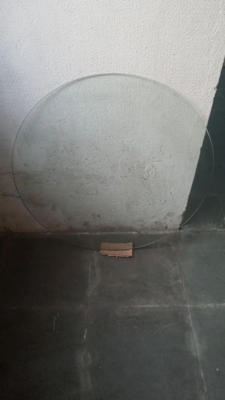 Tampo de mesa de vidro incolor - Foto 2