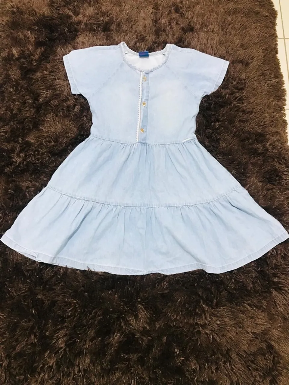 Vestido Jeans Infantil - Leve e Confortável