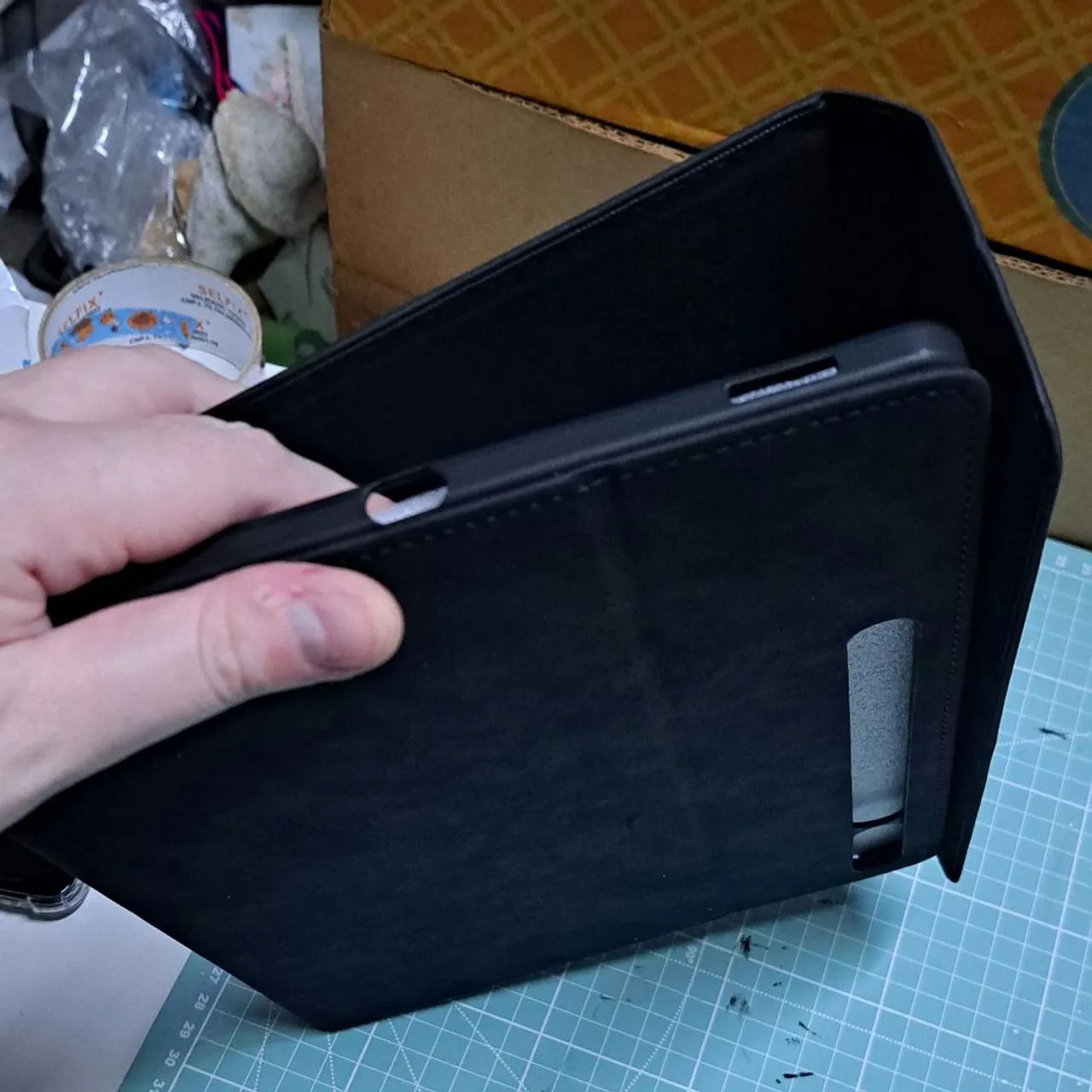 Capa para Samsung Galaxy Tab S9+ 12.4 polegadas - Preta