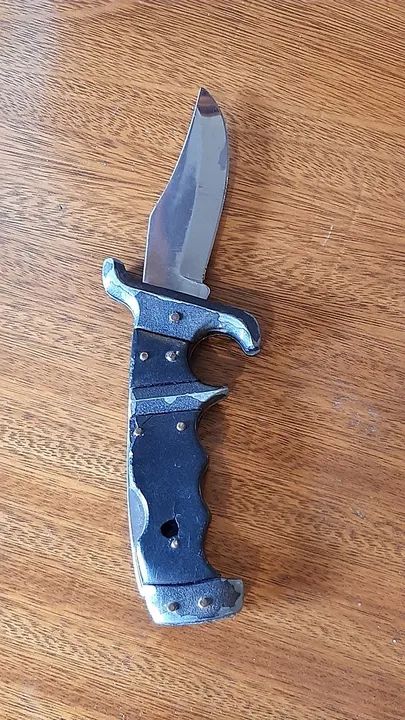 Faca antiga para caça 