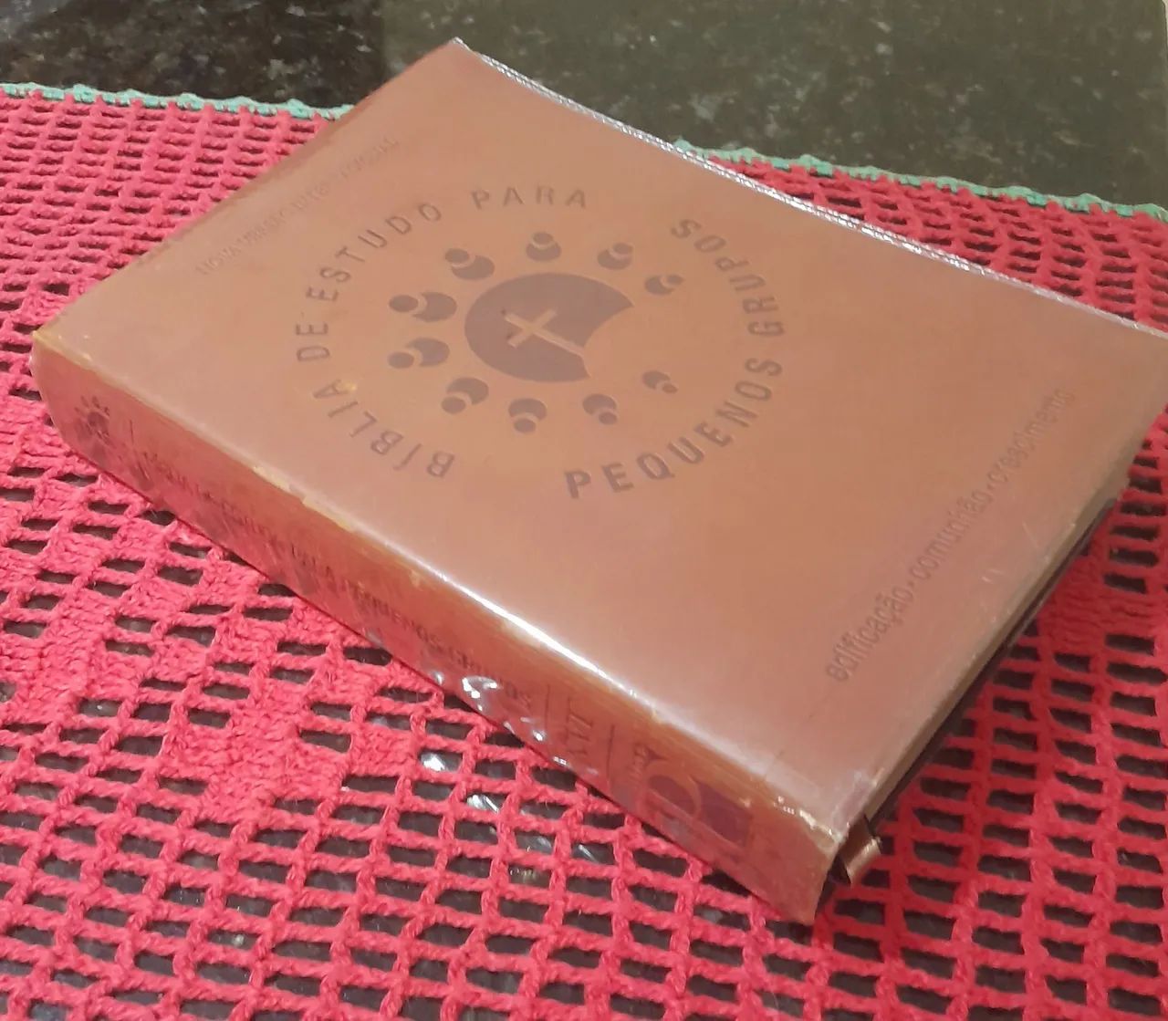 Bíblia de Estudo para Pequenos Grupos usada