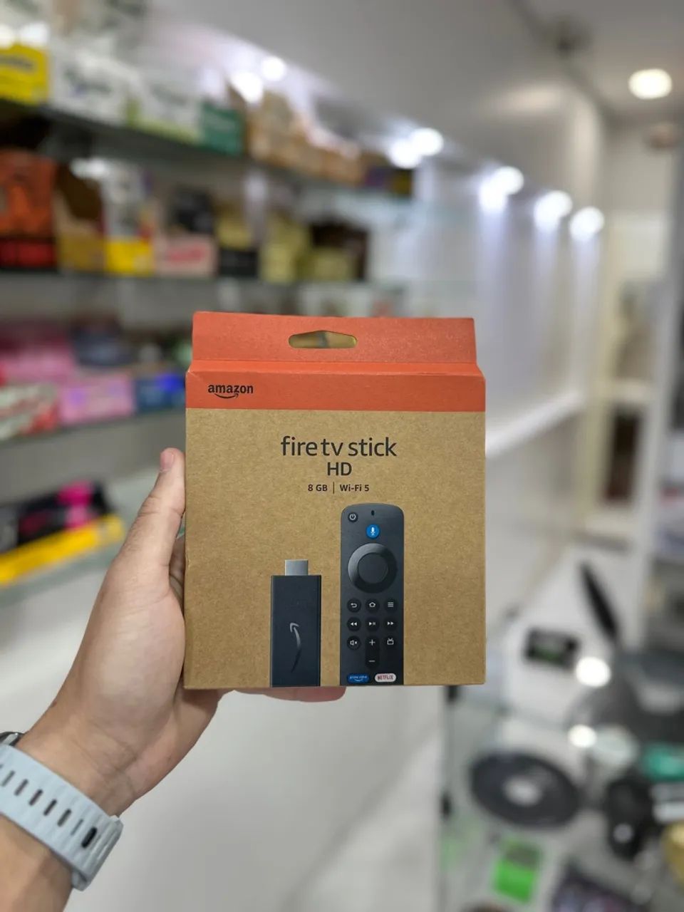 Fire TV Stick Full HD Alexa Wifi 5 - Original Lacrado Parcelamos até 12x