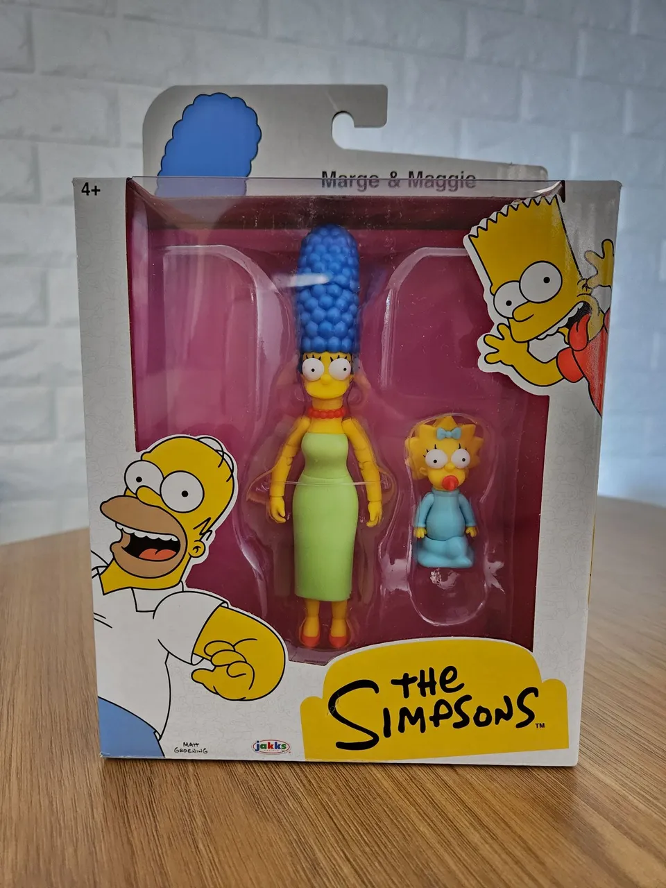 Bonecos Marge e Maggie - Os Simpsons