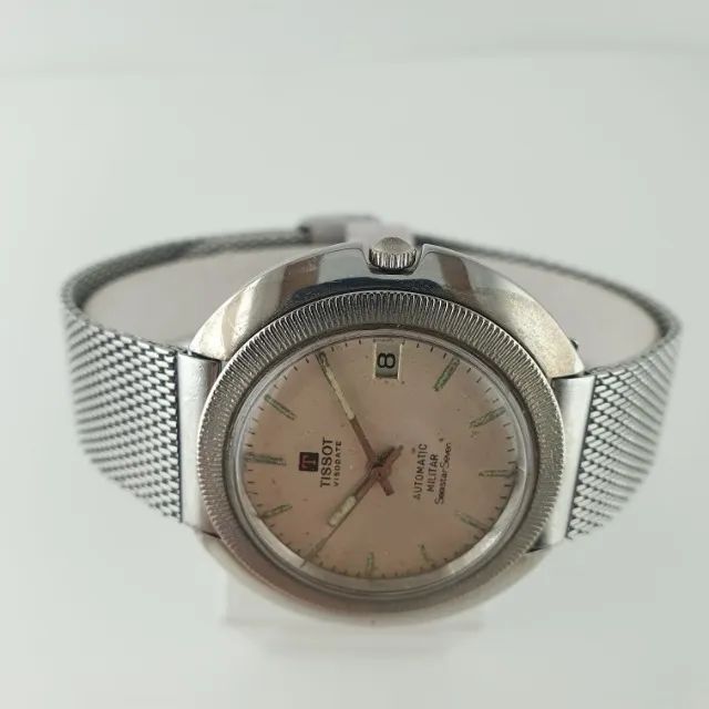 Relógio Tissot Mod 44588-1T Militar Automatic Seastear Seven Década de 60  - Foto 3