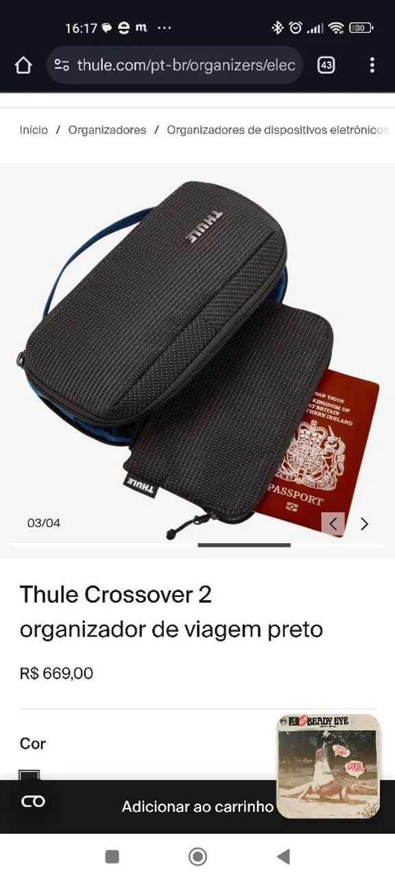 Organizador de Viagem Thule Crossover 2 - Foto 4