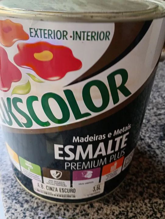Esmalte Premium Plus 3,6L -  Madeiras e Metais