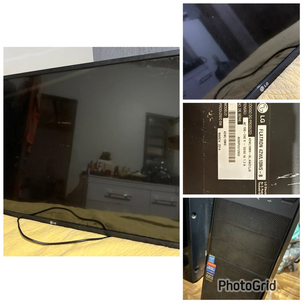 Smart TV LG 42 Polegadas Flatron 42WL10MS-B - TVs - Ceilândia Sul ...