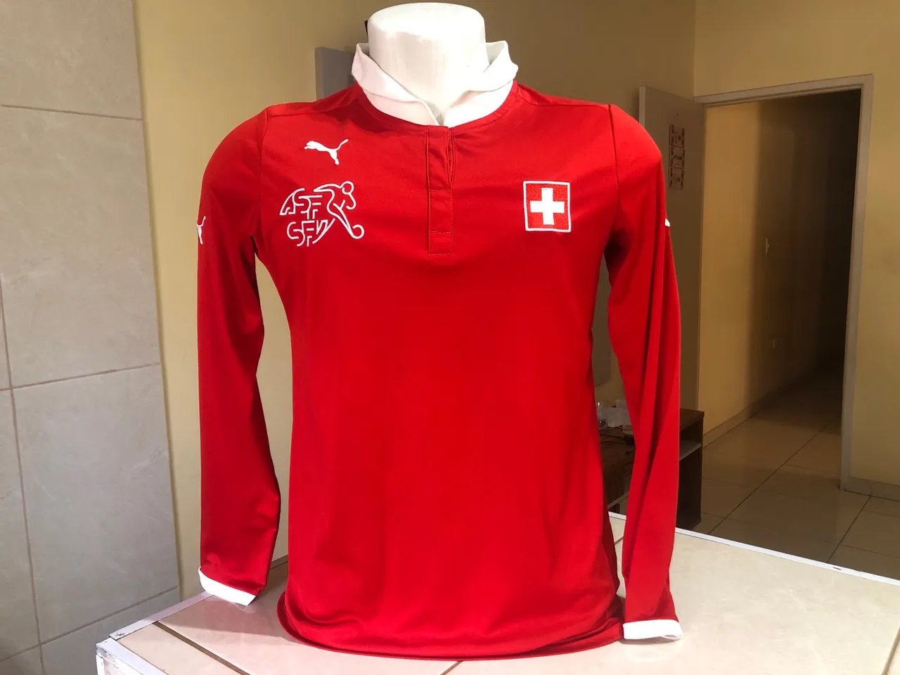 Camisa Suíça Puma Manga Longa - Oficial M